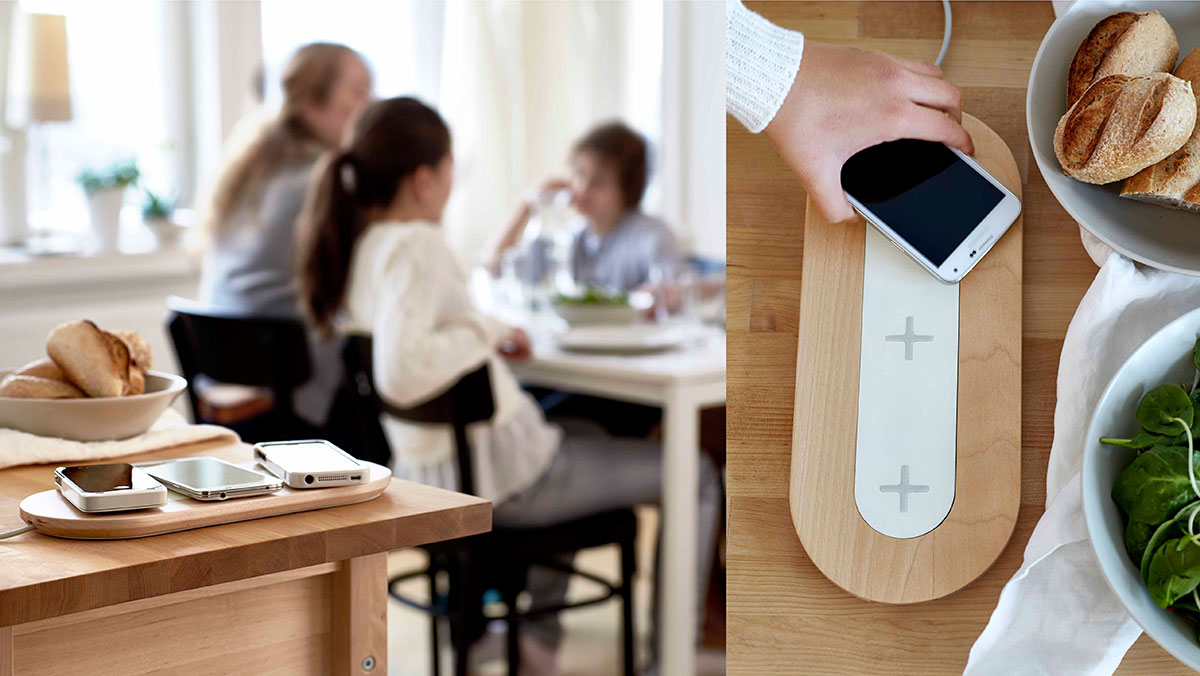 IKEA Nordmarke triple charging pad