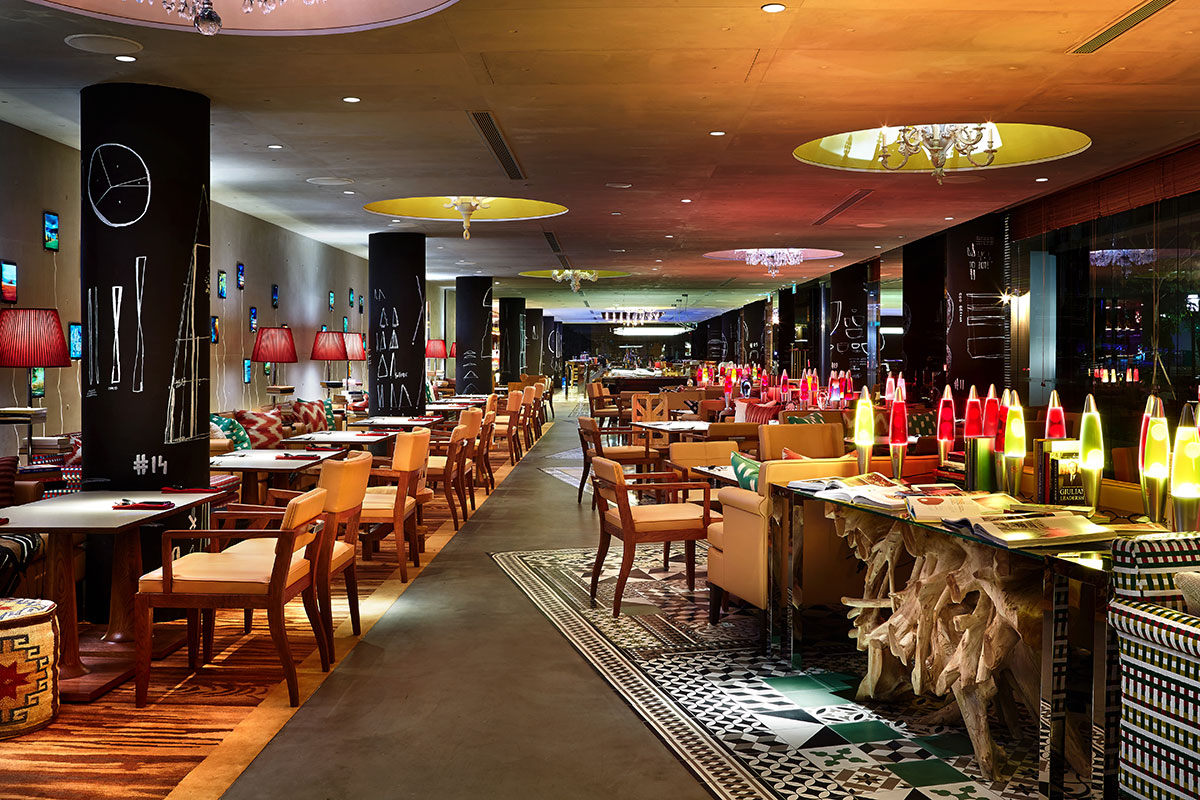 Philippe Starck design hotel restaurant