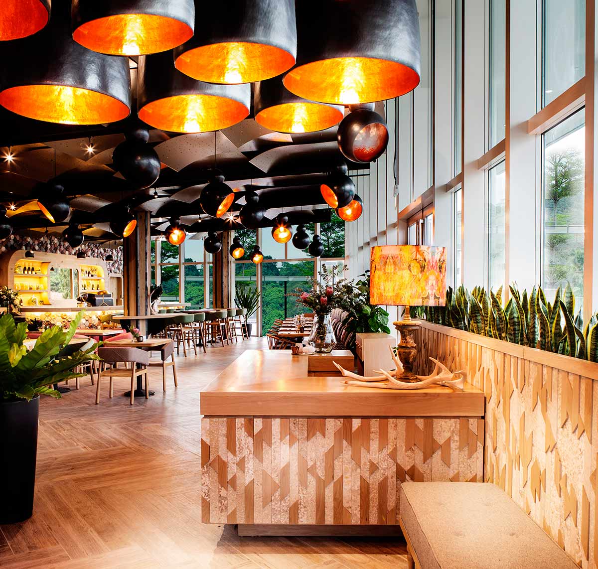 Cafe Melba Australian style interior design