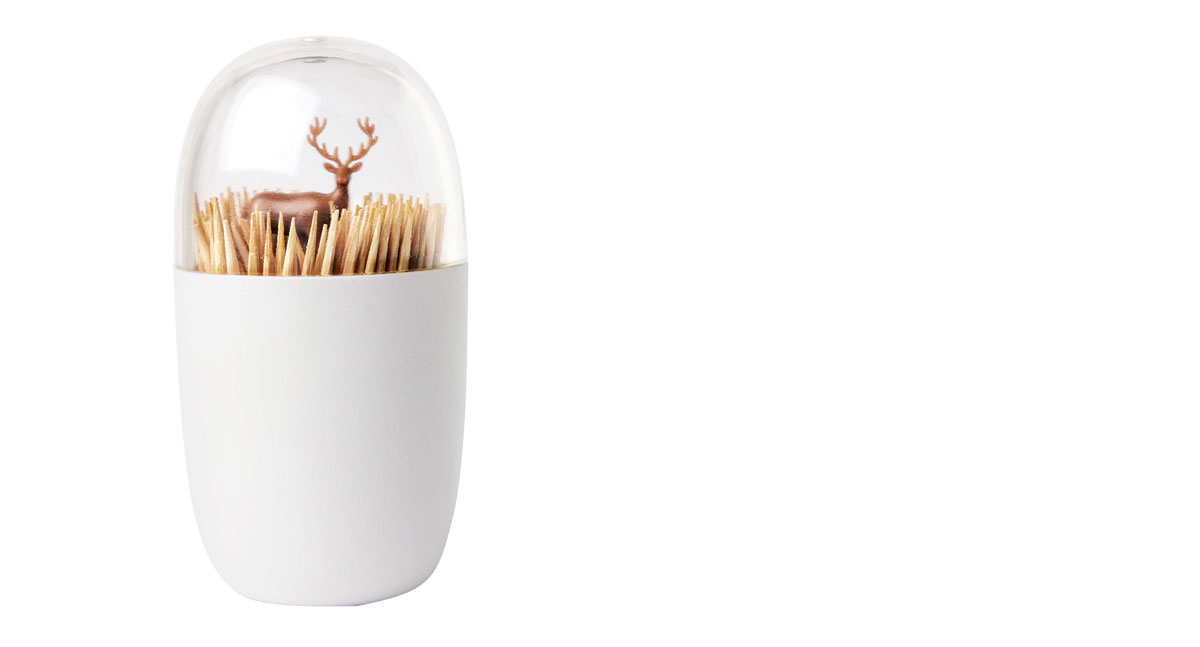 Quirky toothpick holder