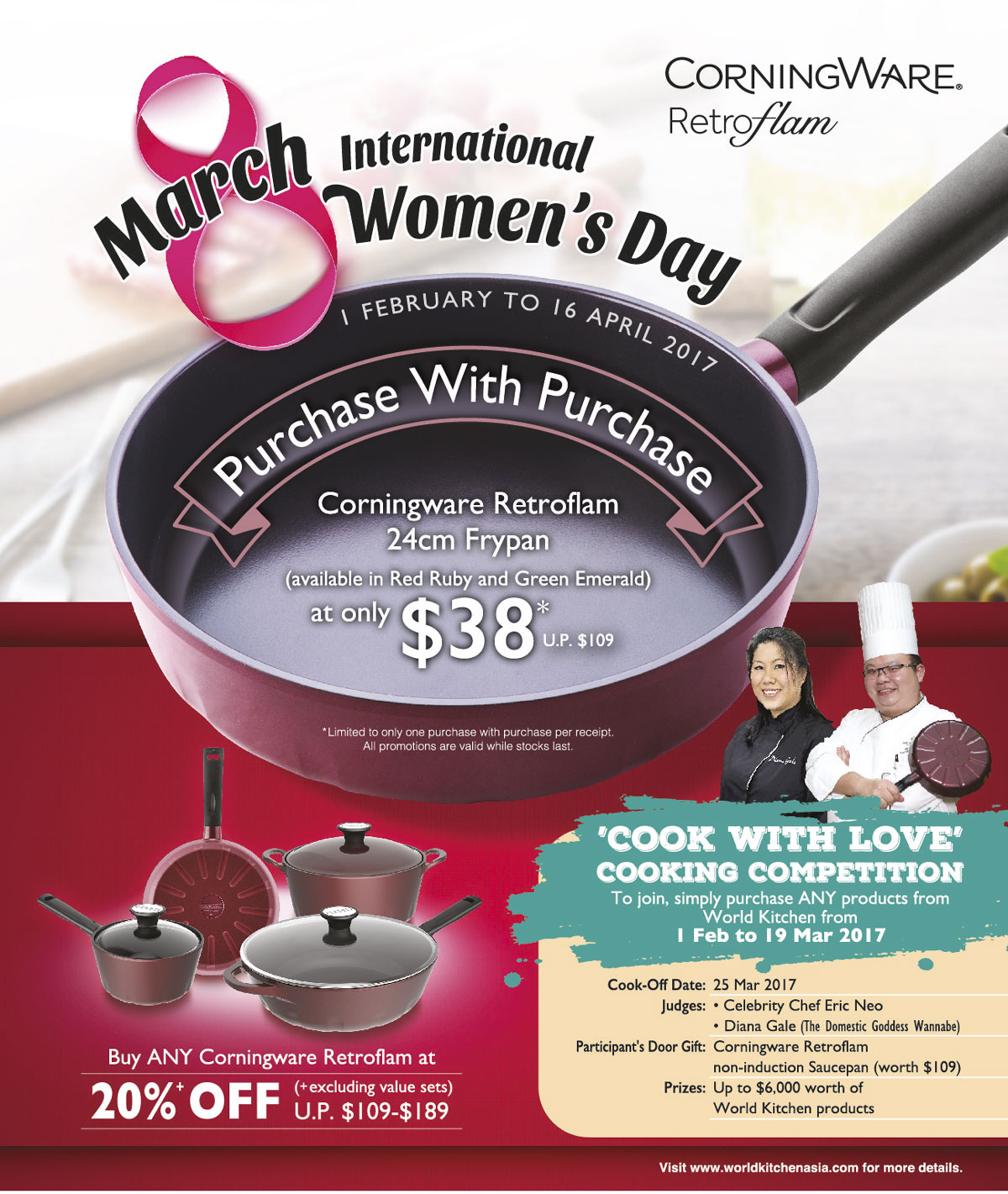 Corningware Cook with Love Cooking Competition