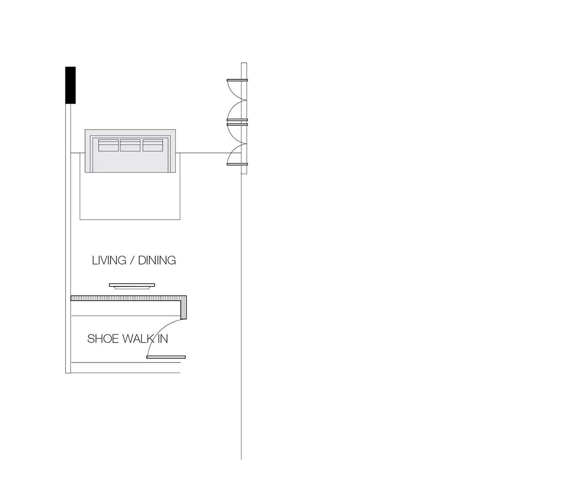 long and narrow living room layout