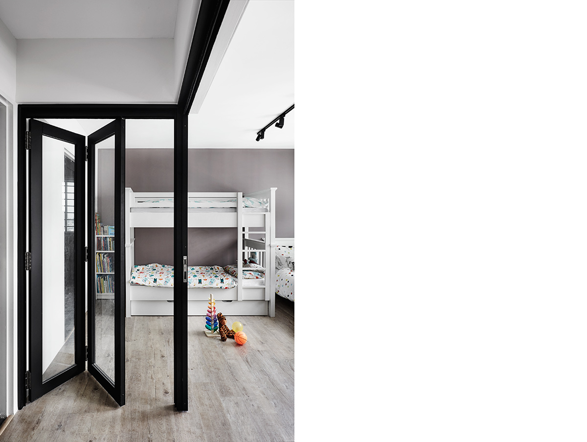 Dyel Design 2-bedroom bi-fold doors
