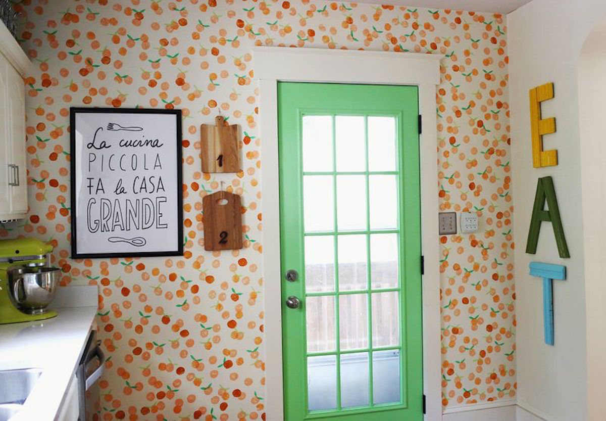 Square Rooms Wall Murals DIY Stamping