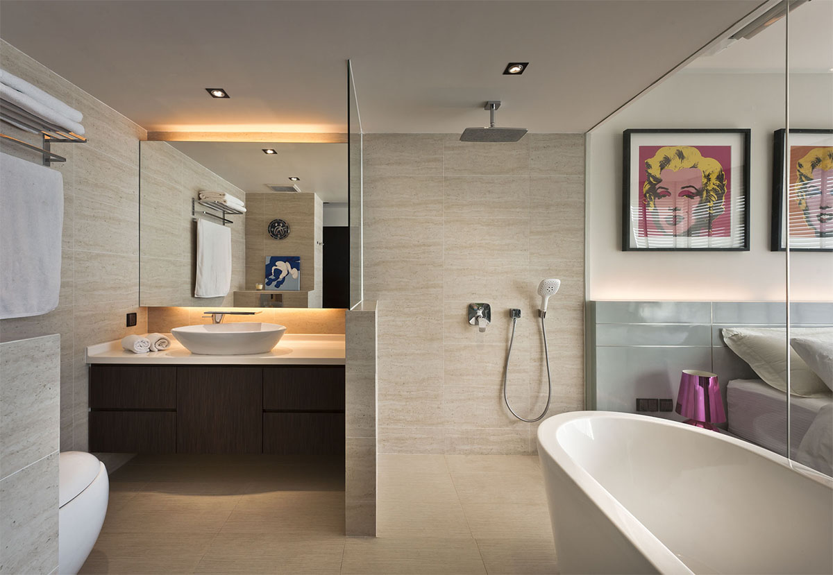 Open Concept Bathroom Ideas | SquareRooms