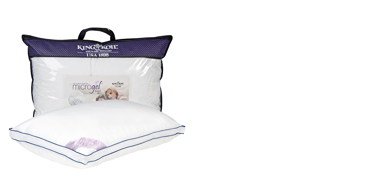 King koil best sale micro gel pillow