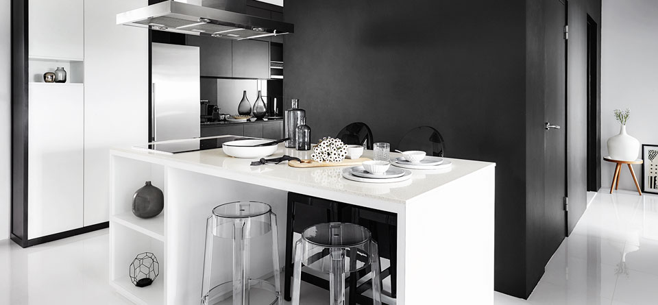 Get Inspired By This Chic Black-And-White HDB Flat | SquareRooms