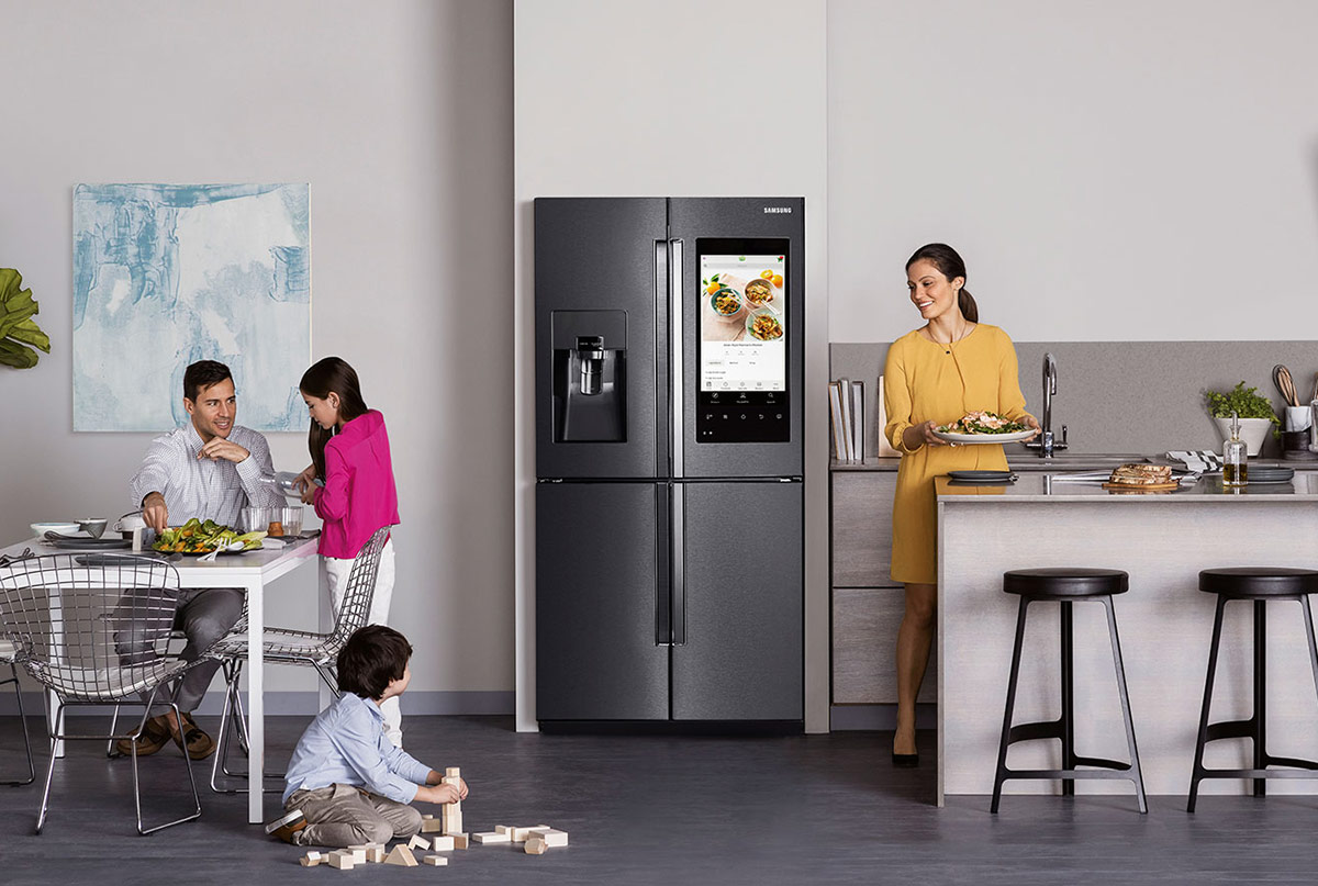 SquareRooms-Samsung-Family-Hub-Refrigerator fridge