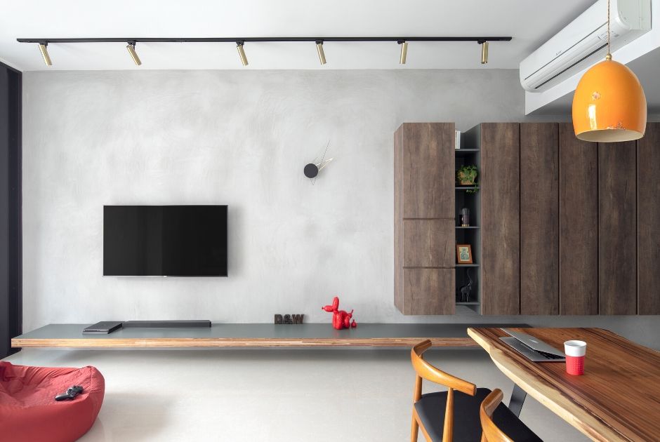 squarerooms-versaform-track-lights-industrial-living-room-grey-wall