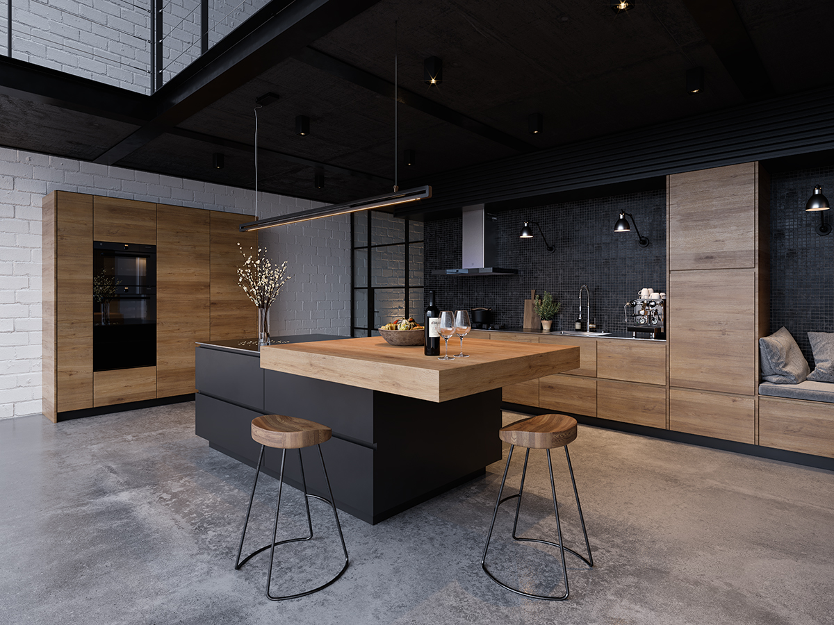 squarerooms-zvug-kitchen-black-wooden-contemporary-rustic