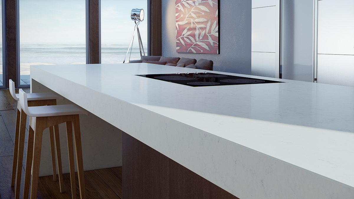 squarerooms-caesarstone-counter-angle-view-white-sink-lamp-window