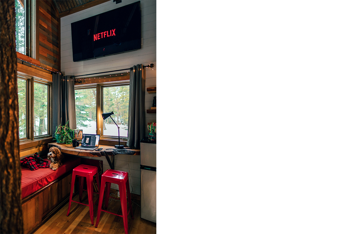 squarerooms-cafe-corner-cosy-home-netflix-red-cabin-dog-small-vibe-hipster