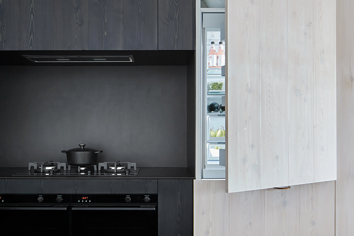 squarerooms fisher and paykel integrated kitchen appliances