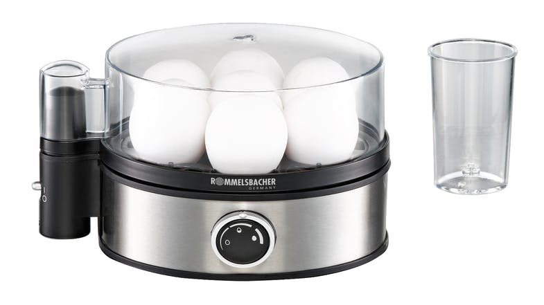 squarerooms rommelsbacher harvey normal egg boiler grey sleek cooking device