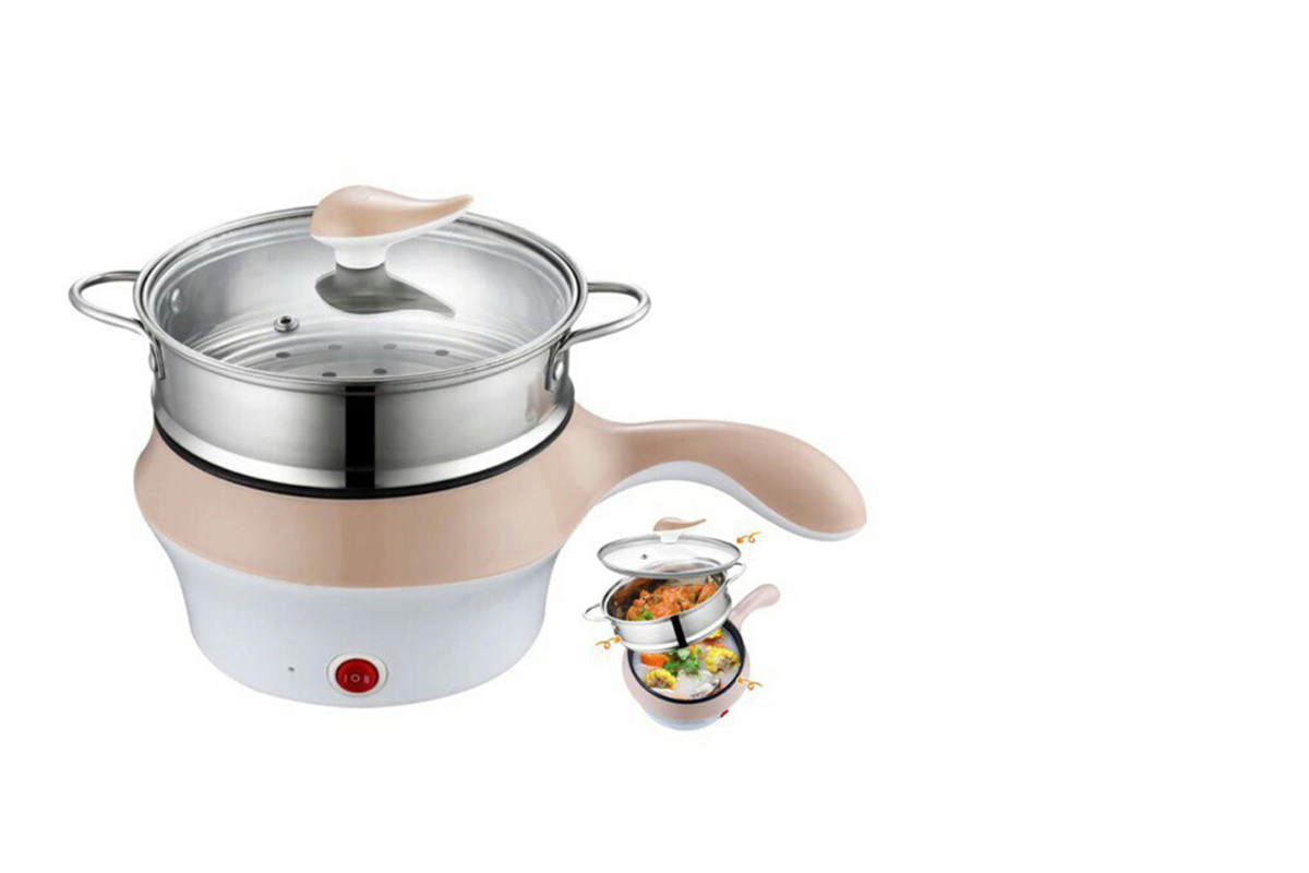 squarerooms mini electric cooker with frying pan multifunctional cooking appliance