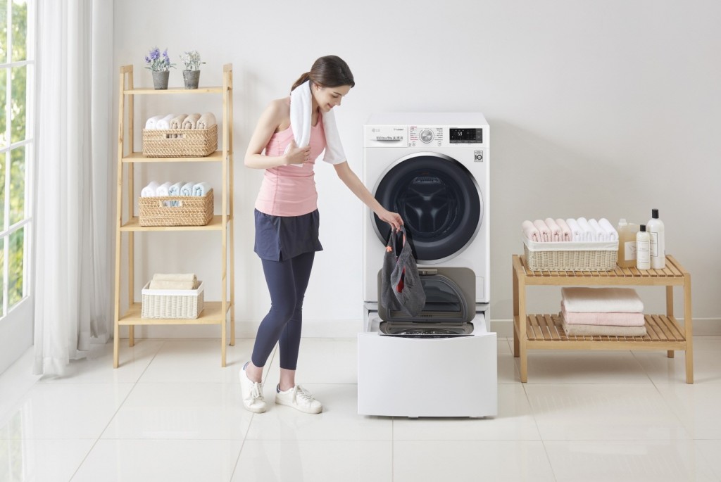 squarerooms lg twinwash washing machine