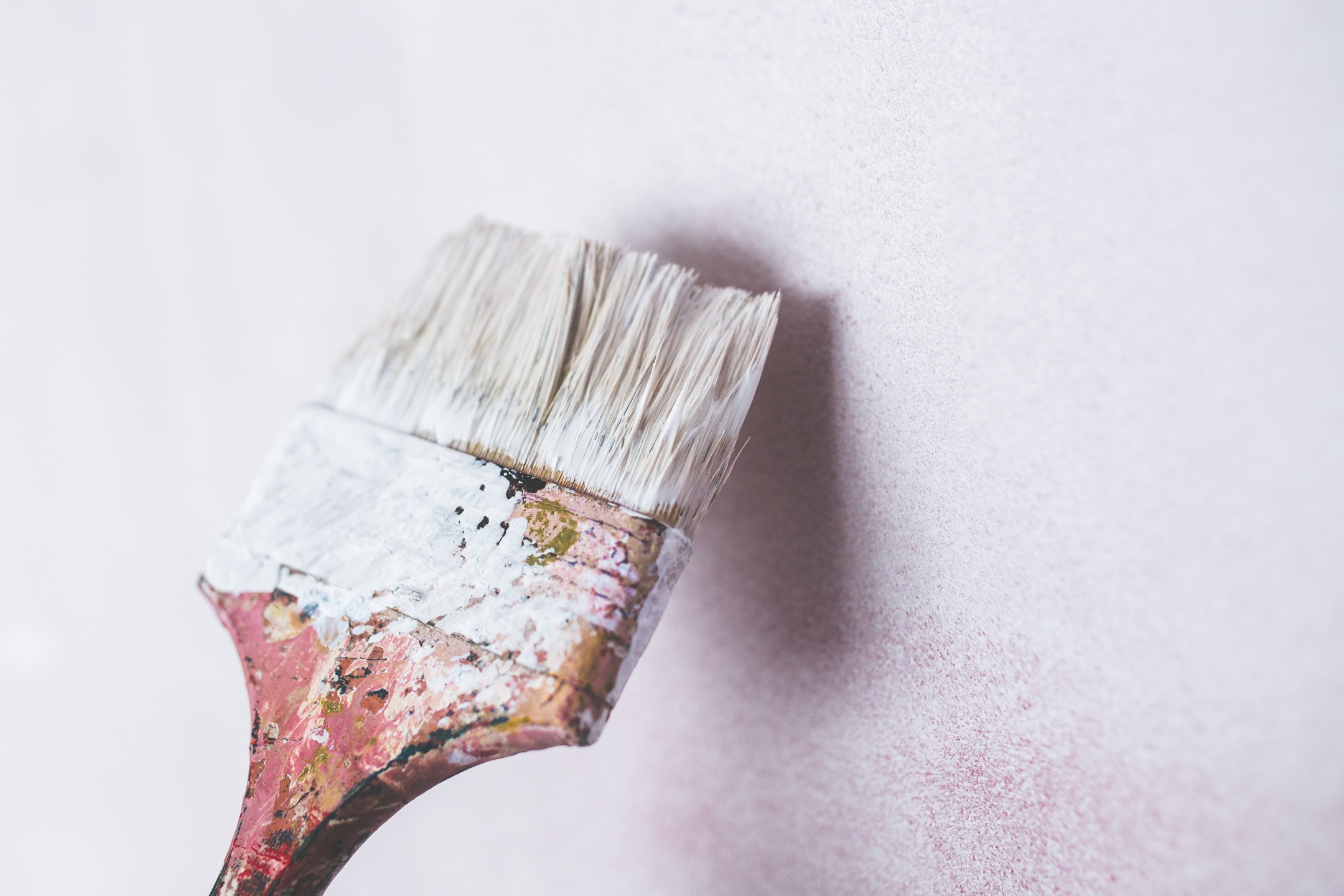 squarerooms brush paint wall white repair fix