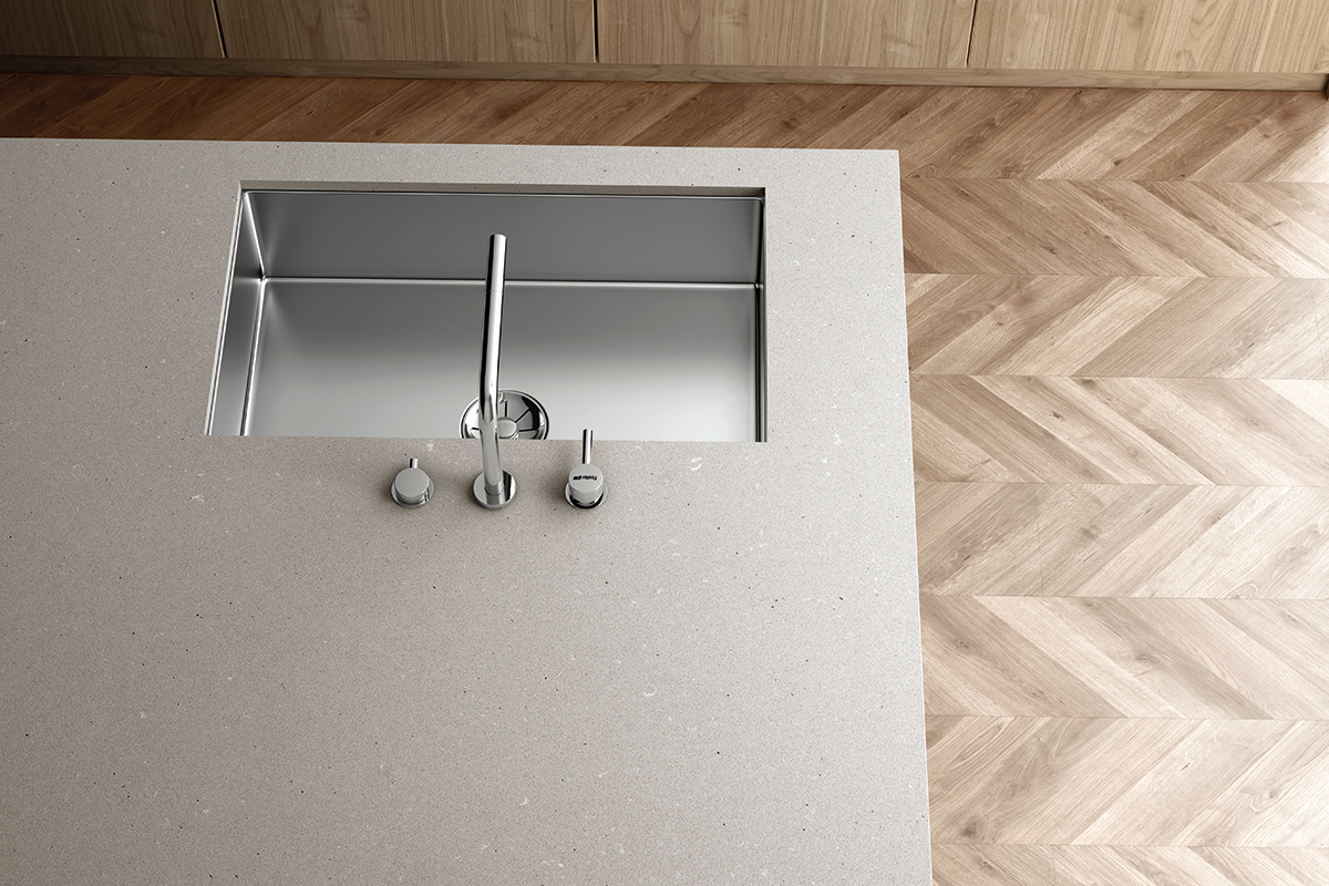 squarerooms quartz cosentino silestone kitchen surface countertop white