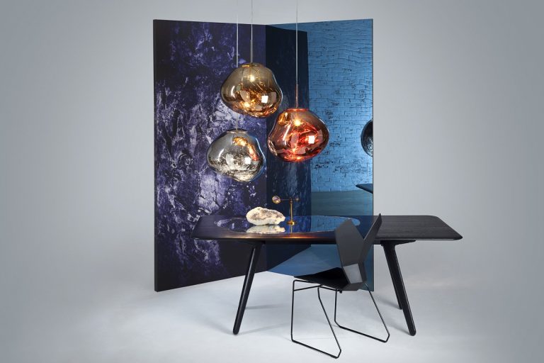 squarerooms Melt-Copper-Chrome-Gold tom dixon xtra lights lamps pendants table dining designer iconic metallic