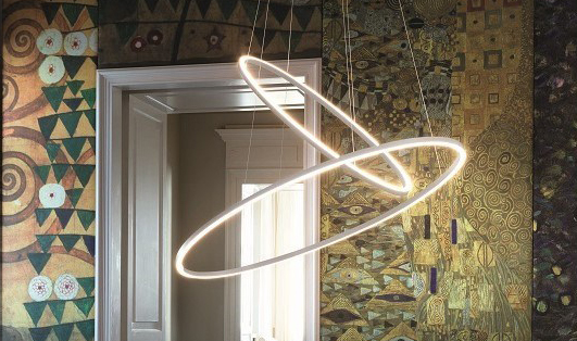 squarerooms nemo ellisse double pendant lamp light royal interiors gold white designer iconic