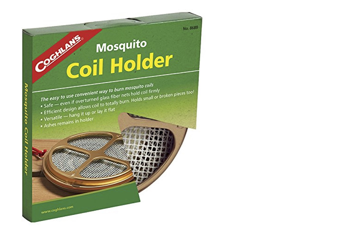 squarerooms coghlans outdoor life mosquito coil holder repellant insects
