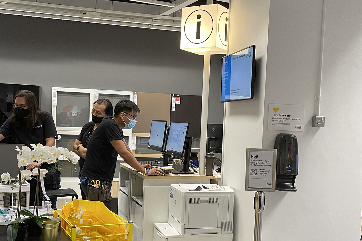 squarerooms ikea new store shop at jem shopping mall furniture small concept opening help desk info