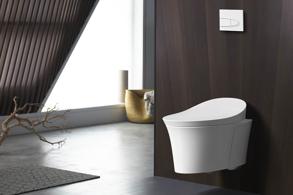 squarerooms veil intelligent touchless toilet bathroom wood modern
