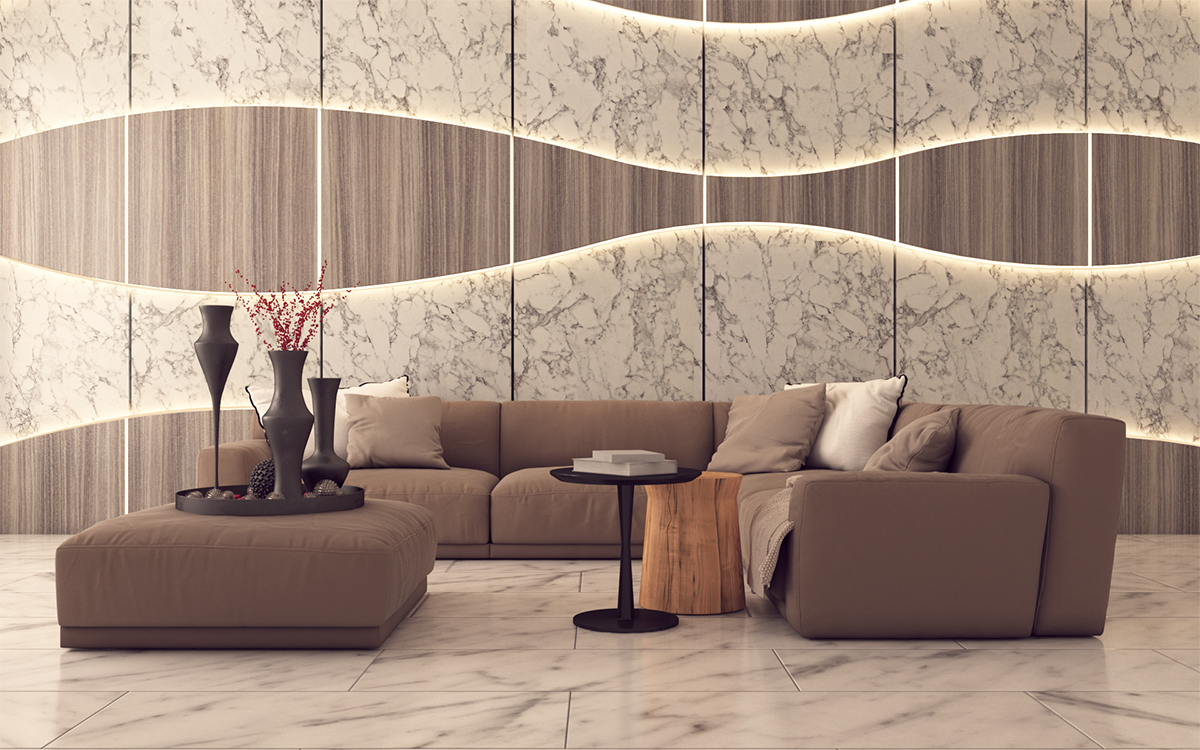 squarerooms arova high pressure laminates living room curves shapes texture purple luxury