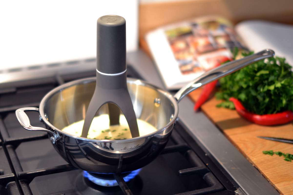squarerooms stirr automatic pot stirrer food cooking