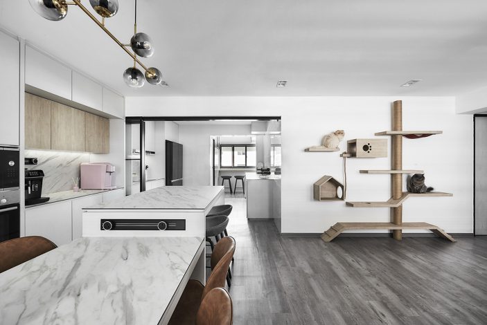 This Couple Created the Perfect HDB Flat for their Beloved Cats ...
