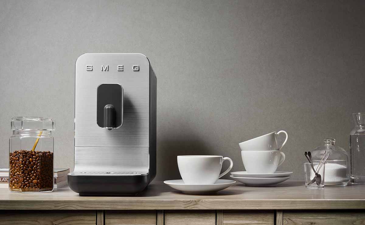 squarerooms smeg bean to cup coffee machine bcc01blmeu white grey black aesthetic small kitchen appliance