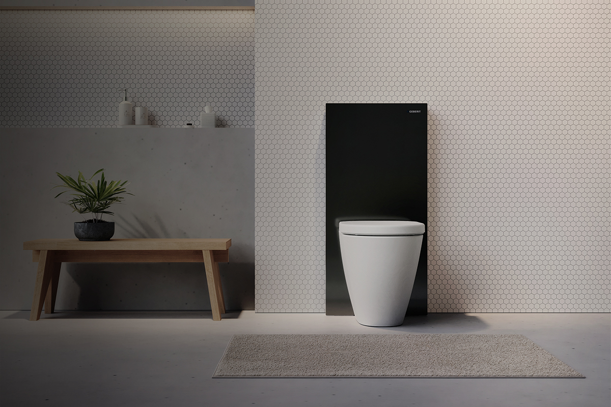squarerooms geberit bsg black monolith puro icon wc smart modern toilet bowl bathroom design