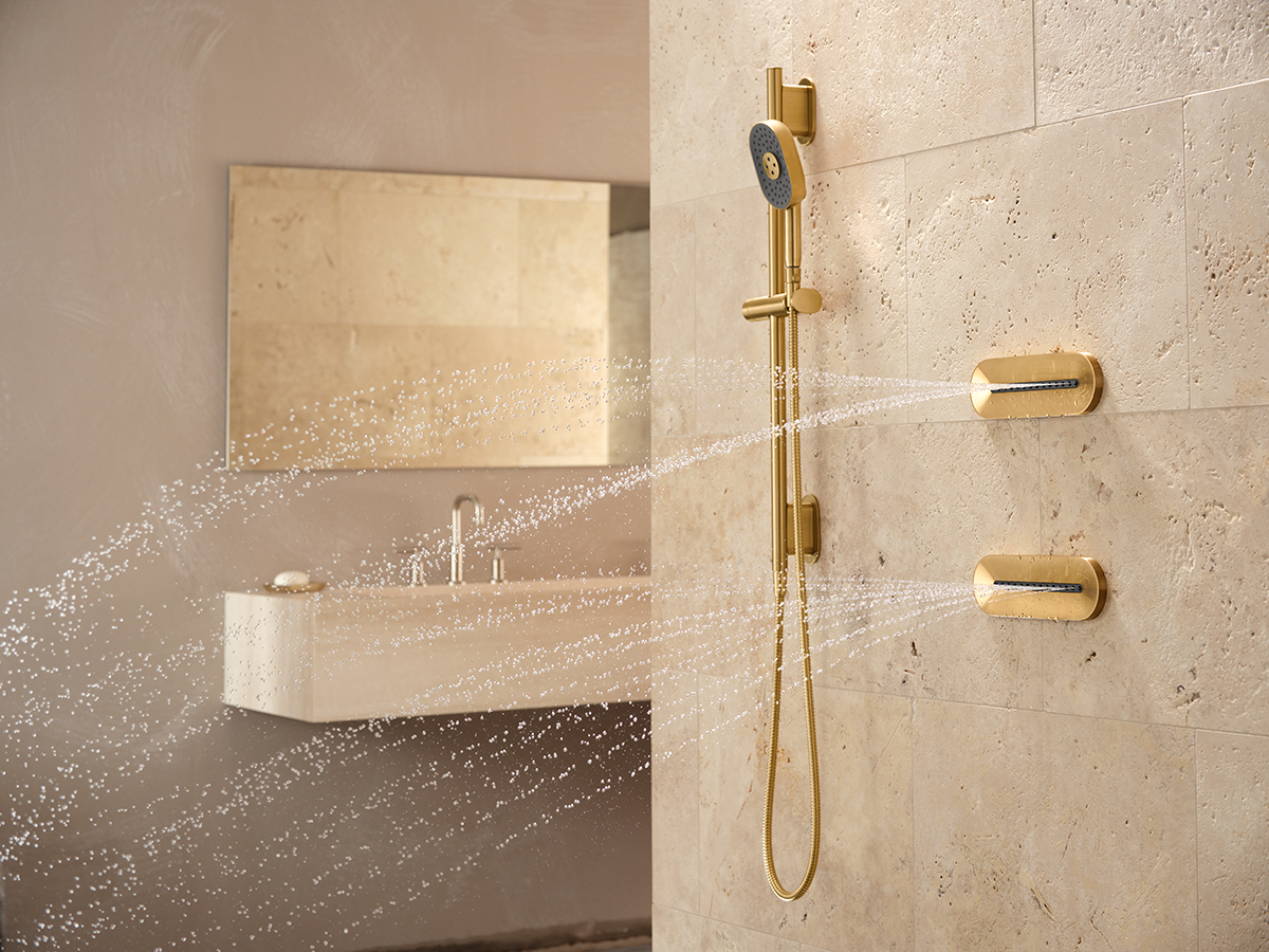 squarerooms kohler statement shower collection anthem temperature valves series modern bathroom fittings accessories luxury spa design