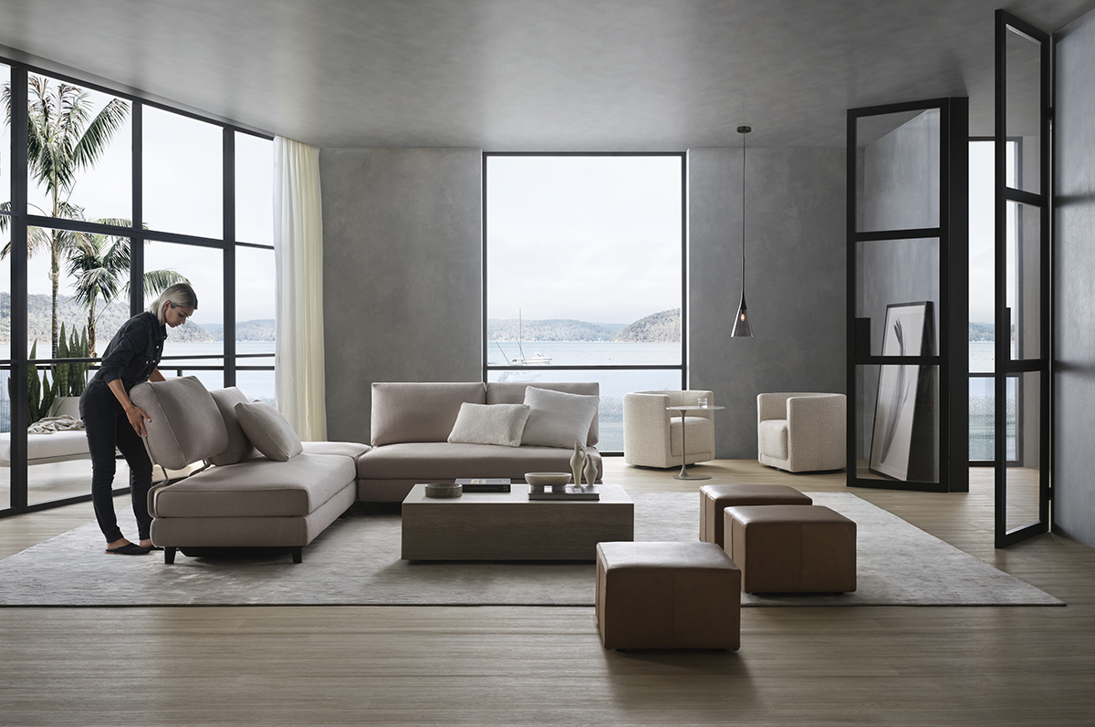 squarerooms king living delta sofa living room luxury modular furniture