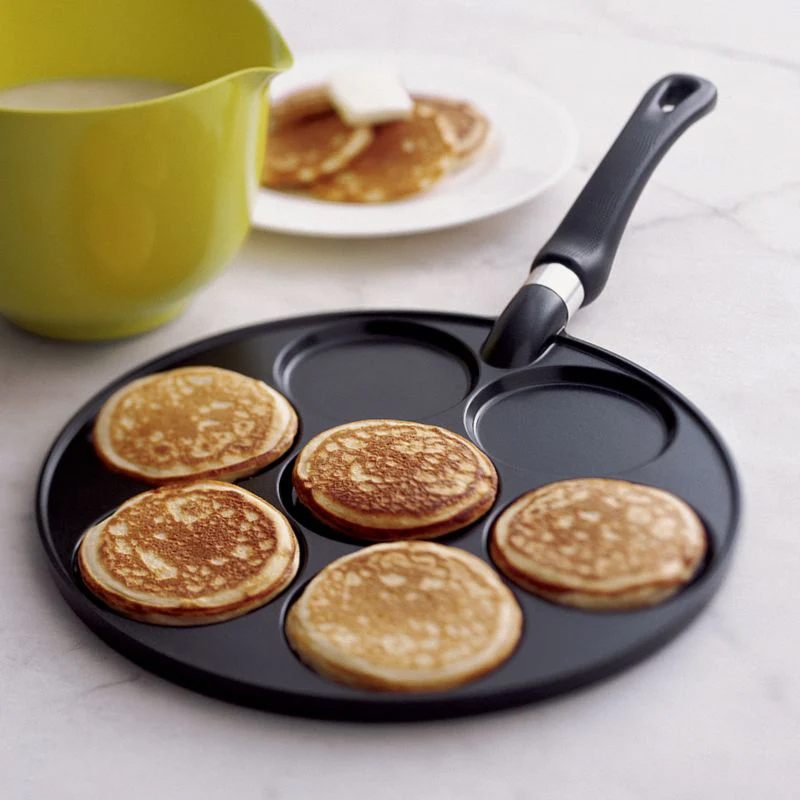 squarerooms nodic ware silver dollar pancake pan crate and barrel