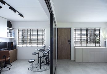 squarerooms distinctidentity hdb maisonette interior design home renovation makeover modern minimalist contemporary style study work from home office