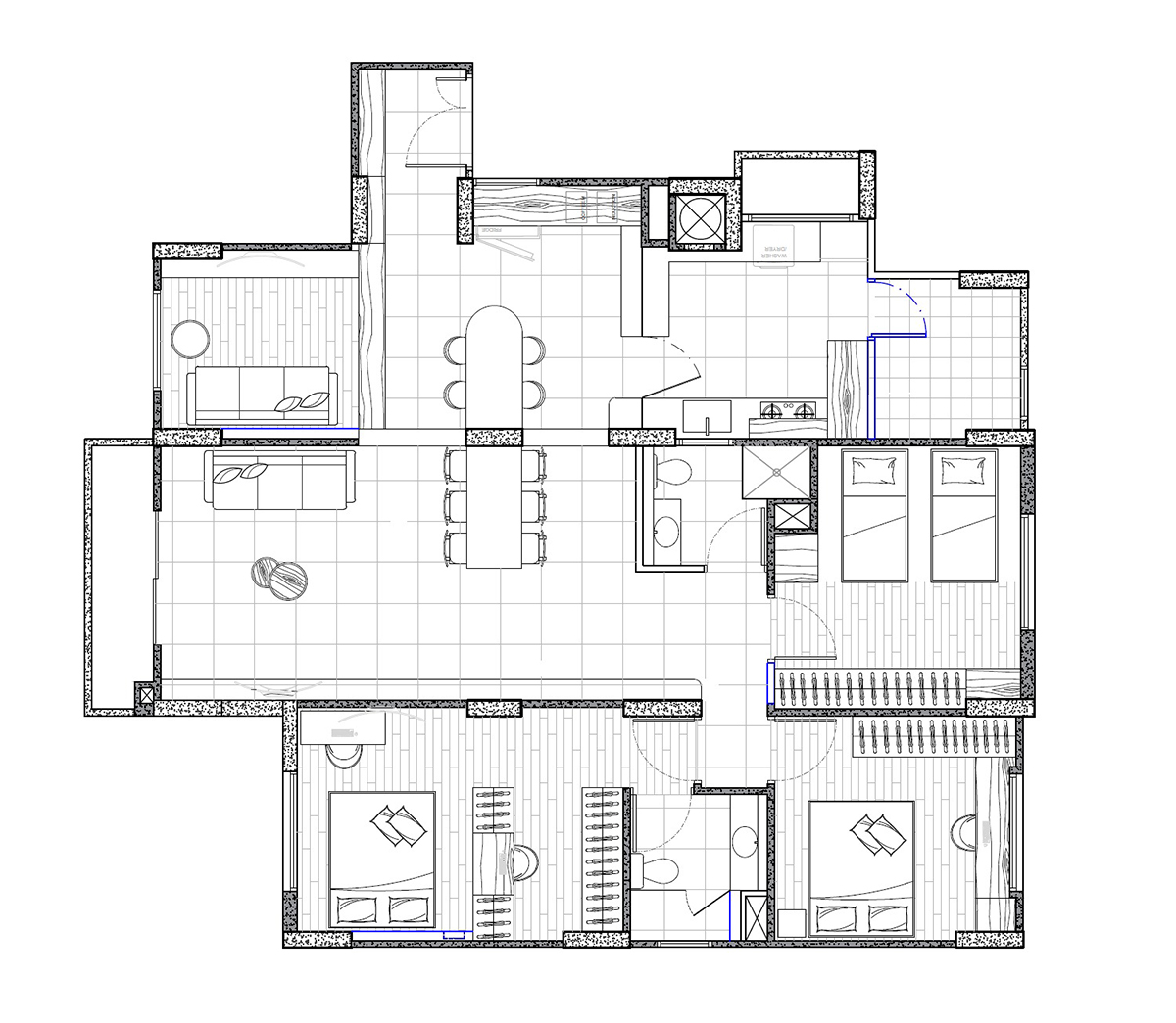 squarerooms met interior home renovation condominium unit condo floor plan layout