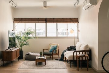 squarerooms the local inn.terior design home renovation eclectic contemporary style makeover living room area