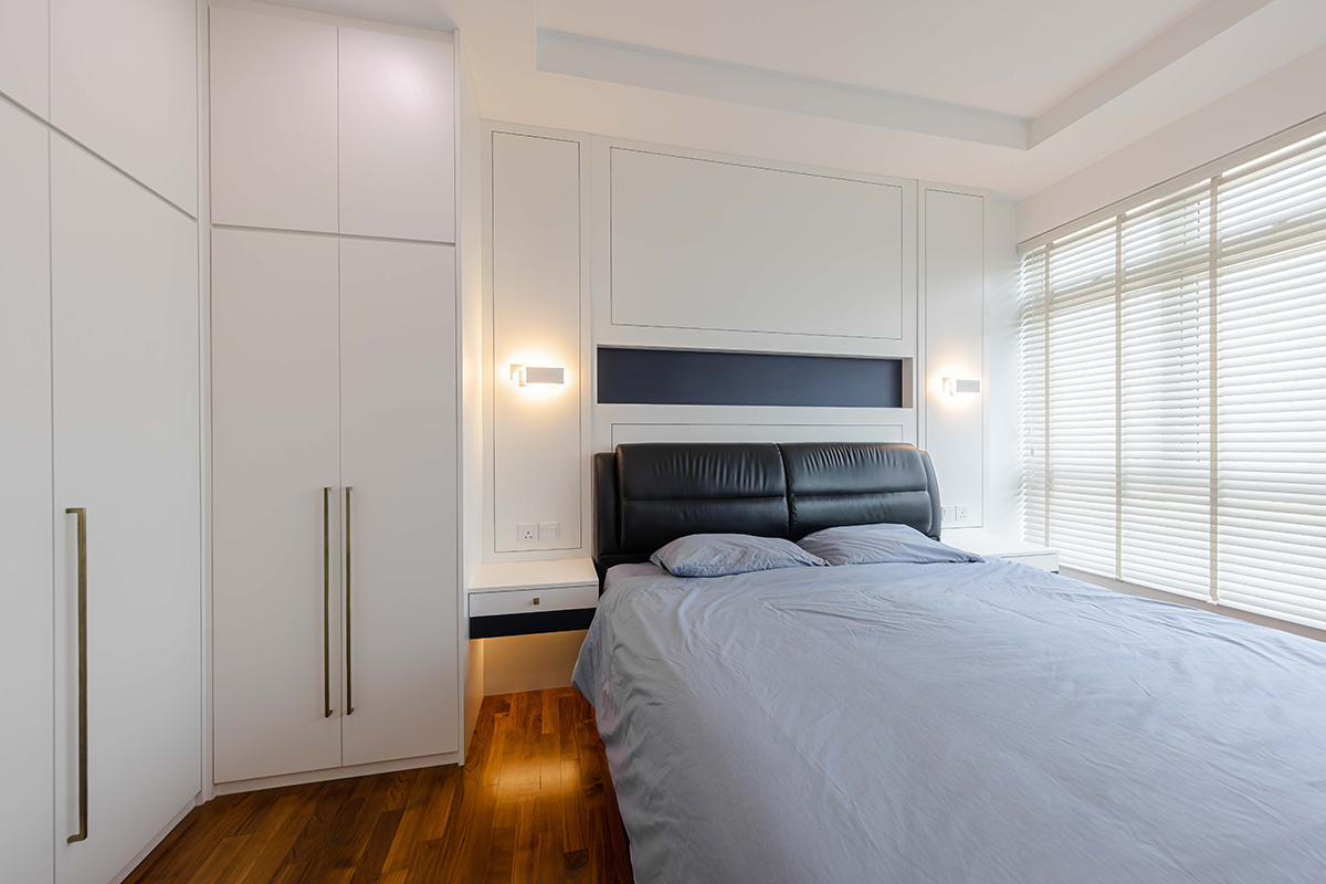 squarerooms renozone condo unit condominium renovation interior design luxury style bedroom