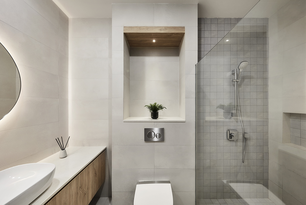 modern minimalist semi-detached house landed property renovated by notion of w interior design bathroom