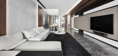 modern minimalist inter-terrace house landed property renovated by notion of w interior design living room
