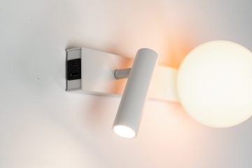sol luminaire boba bubble tea light track mount