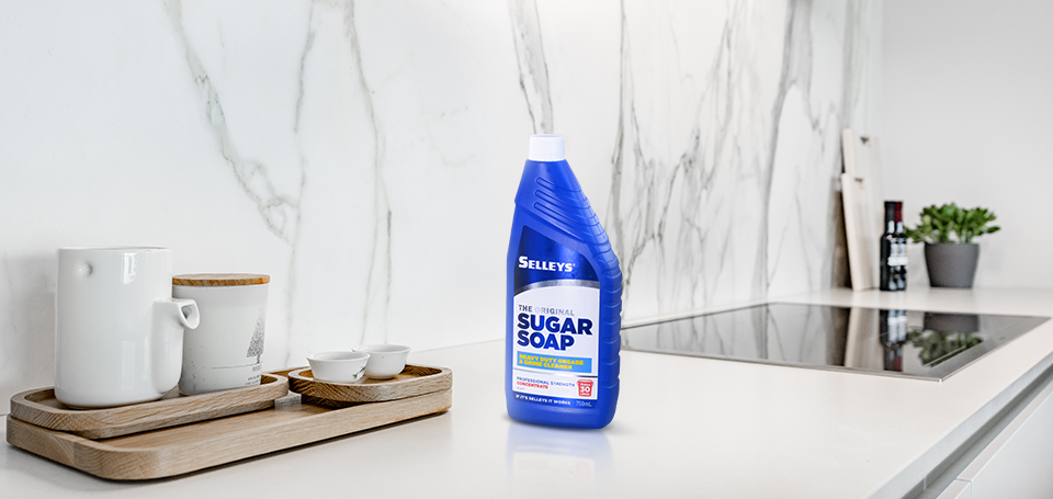 selleys liquid sugar soap bathroom kitchen multi surface cleaner