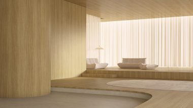 lamitak laminates intervention collection woods natural pattern eames teak living room spacious japandi japanese aesthetic interior style